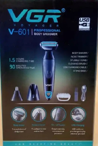 ماشین اصلاح بدن و صورت vgr کد 601
